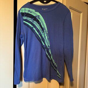 Blue Long Sleeve T- Shirt